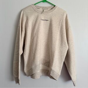 Calvin Klein Light Tan Crewneck Sweater
